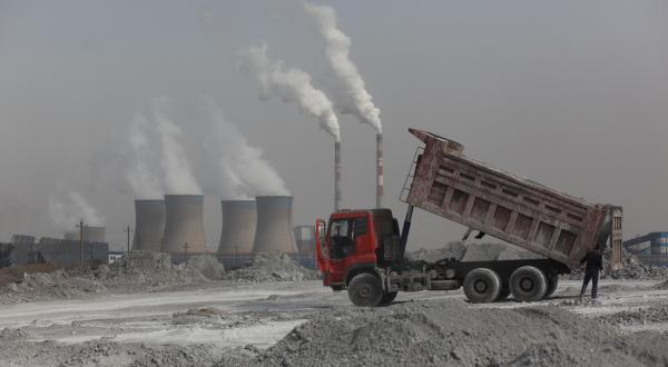 Kohlekraftwerk in China.