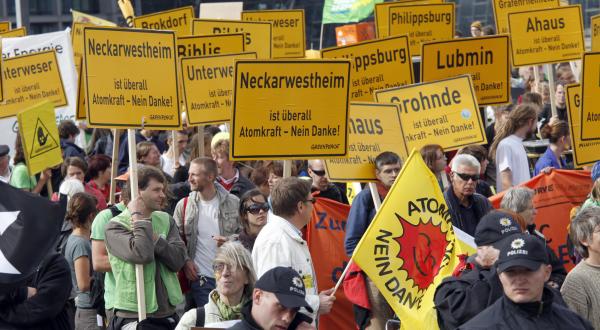 Anti-Atom-Demo in Berlin