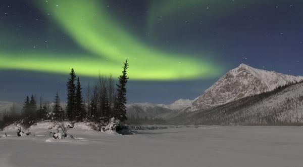 Polarlicht in Alaska, Januar 2011