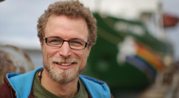 Marco Weber, Greenpeace-Aktivist aus der Schweiz,September 2013