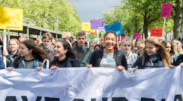 Youth Demonstration for Sustainable Consumption in Berlin