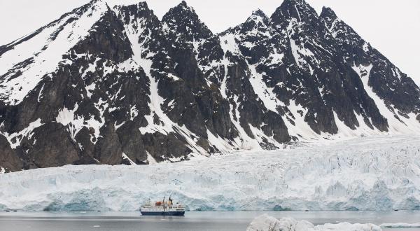 Gletscher in der Arktis, Juli 2013