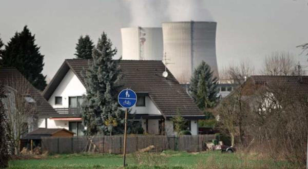 EnBW-Atommeiler Philippsburg, März 2009
