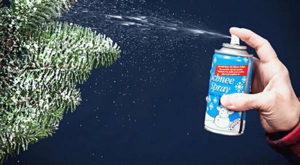 Künstliche Weiße Weihnachten – diesmal ohne Gift