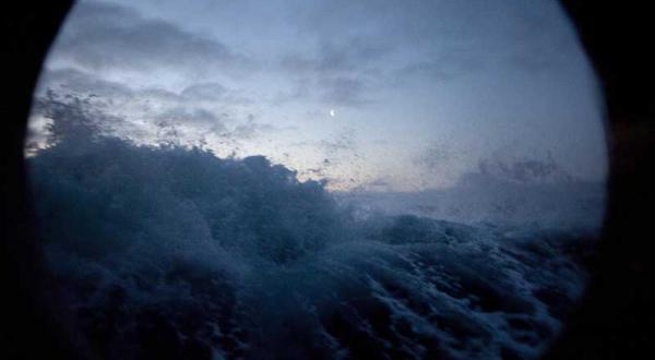 Sturmgepeitschte See, September 2009