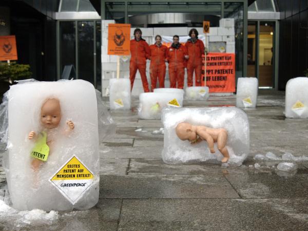 Action against Life Patents at EPO in Munich
