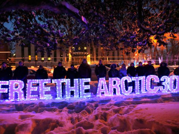Canadian Activists Want 'Arctic 30' Home for the Holidays