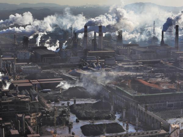 Steel Cities in China's Hebei Province