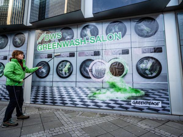 DWS in Frankfurt wird Greenwashingsalon
