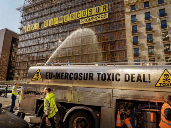 Stop EU-Mercosur Trade - Action in Brussels