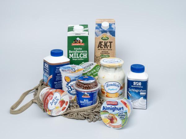 Milkproducts from German Dairies.