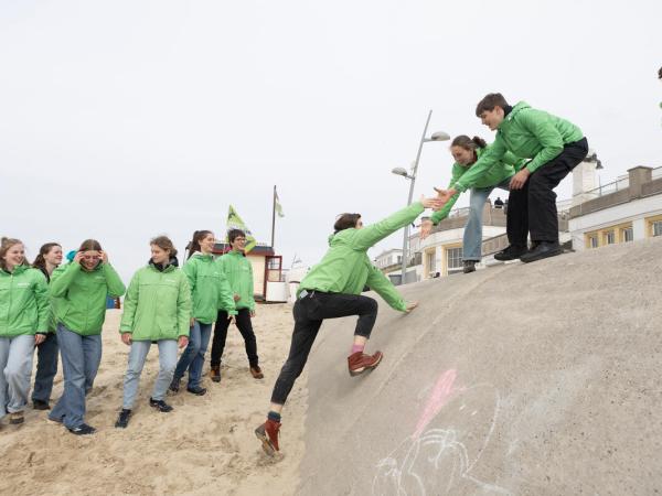 Greenpeace Youth Protest Against Gas Drilling on Borkum