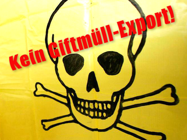 Giftmuell Export toxic waste