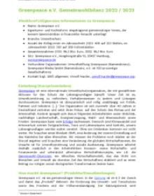 Gemeinwohlbilanz 2022/2023