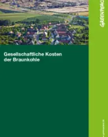 Gesellschaftliche Kosten der Braunkohle