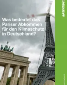 Klimaschutz in Deutschland nach dem Pariser Abkommen