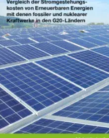 Studie: Stromgestehungskosten G20