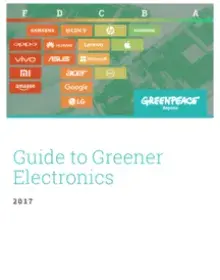 Guide To Greener Electronics 2017
