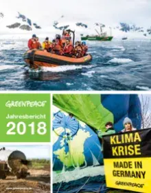 Greenpeace-Jahresbericht 2018