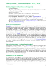 Gemeinwohlbilanz 2018/2019