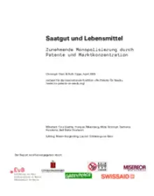 Patente auf Saatgut und Lebensmittel