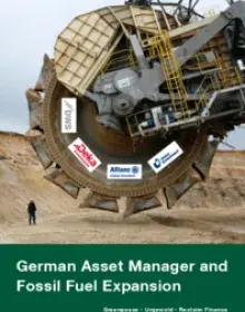 German Asset Management and fossil fuel expansion