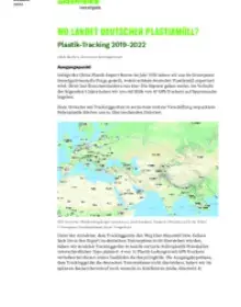 Wo landet deutscher Plastikmüll? – Plastik-Tracking 
