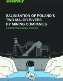A Greenpeace study: Salinisation Of Poland's Two Major Rivers By Mining Companies